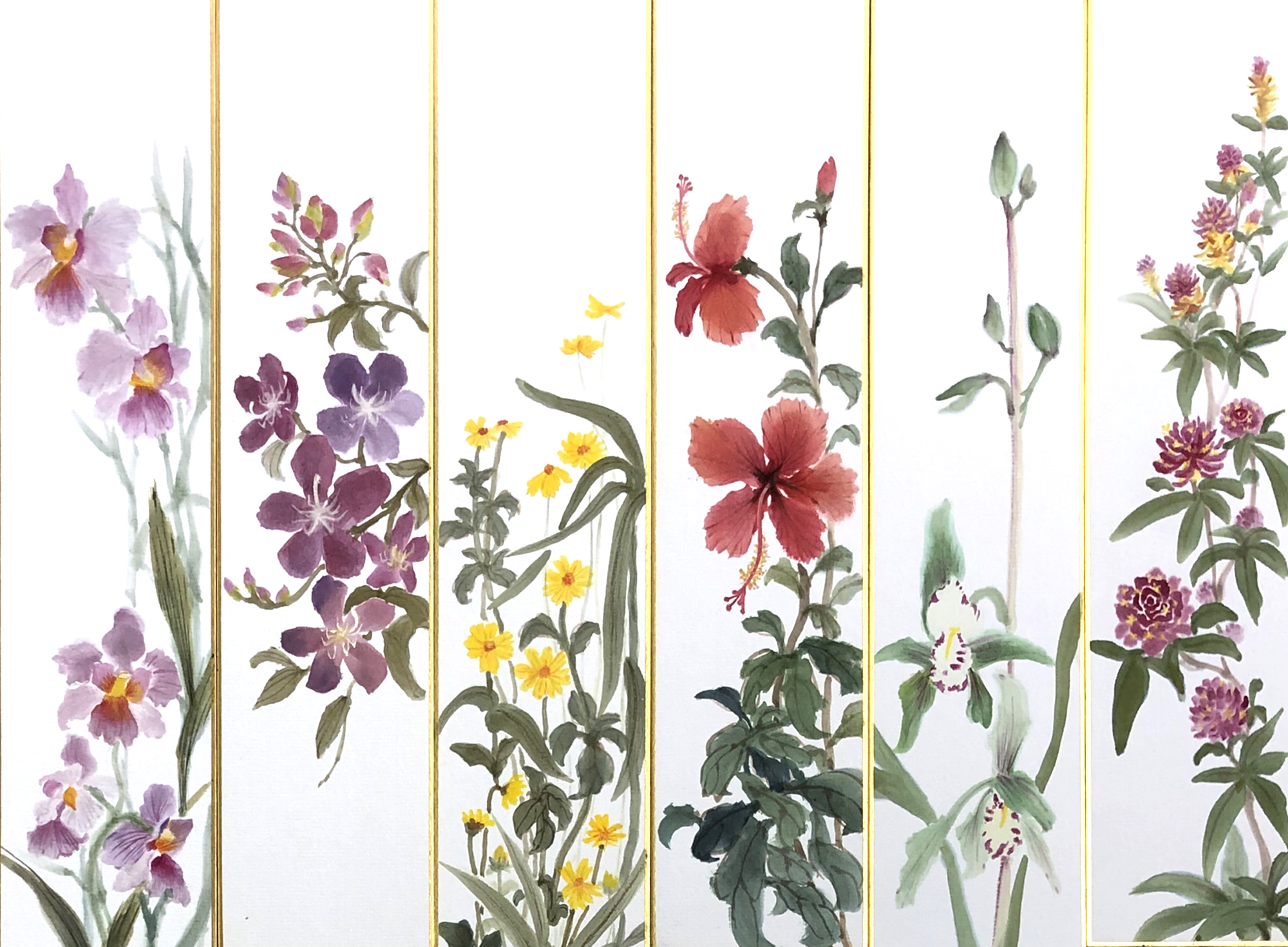 百花齊放滿園春 | 嶺南一關。Lingnankwan